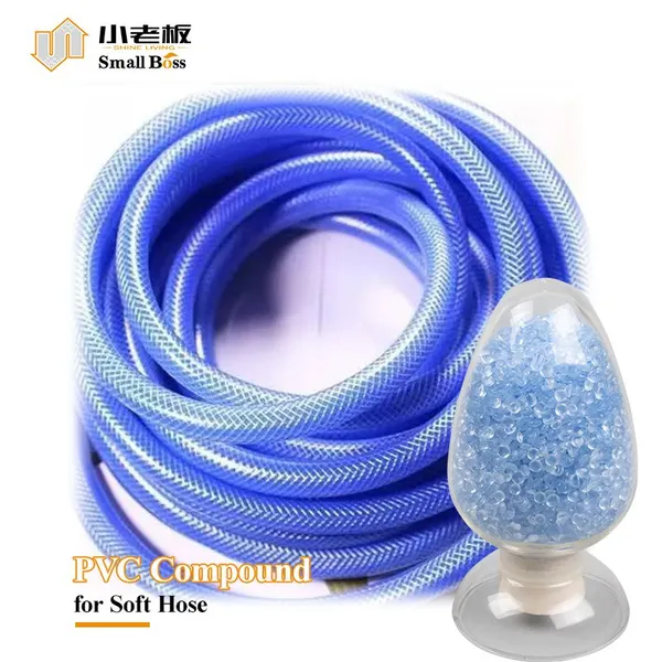 Transparent Plastic Virgin PVC New Raw Material Pellets Granule for Hose