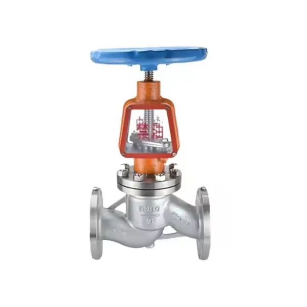 Hot Sale YJ41W Oxygen Globe Valve Oil Prohibition Oxygen Globe Valve Stainless Steel Flange Oxygen Globe Valve photo-2