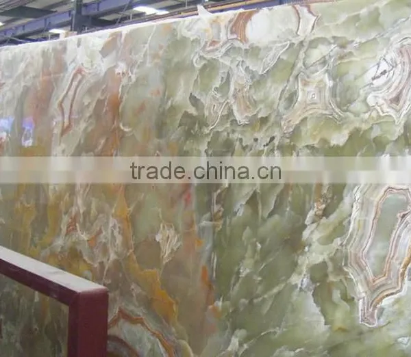 Factory Supply Well Polished Luxury Green Onyx Slabs photo-6