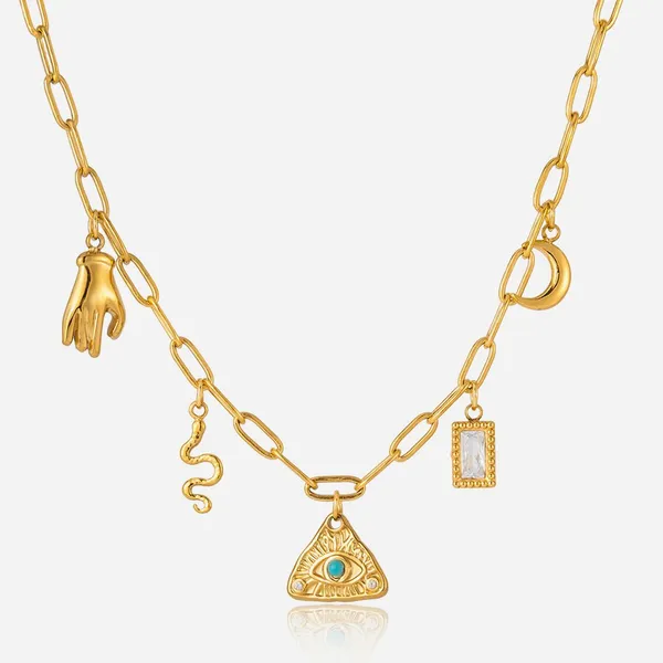 Custom Stainless Steel Necklace With 18K Gold PVD - Low MOQ & Quick Sampling Available photo-4