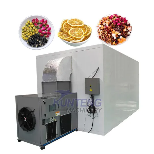 Small Tea Leaf Dryer Rose Saffron Chrysanthemum Flower Tea Dryer Dried Fruit Tea Drying Machine EPC