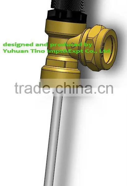 pressure relief valve with temperature probe