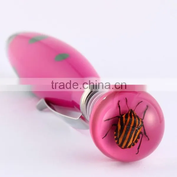 Fantastic Promotional Gift,Real Insect Resin Ballpoint Pen photo-5