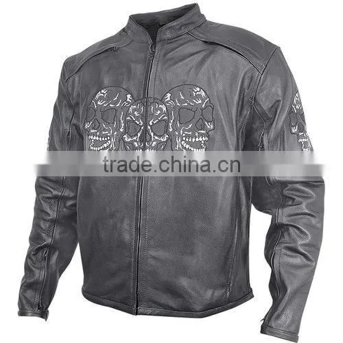 Indian Motorcycle Leather Jacket Manufacturers Sialkot Pakistan photo-3