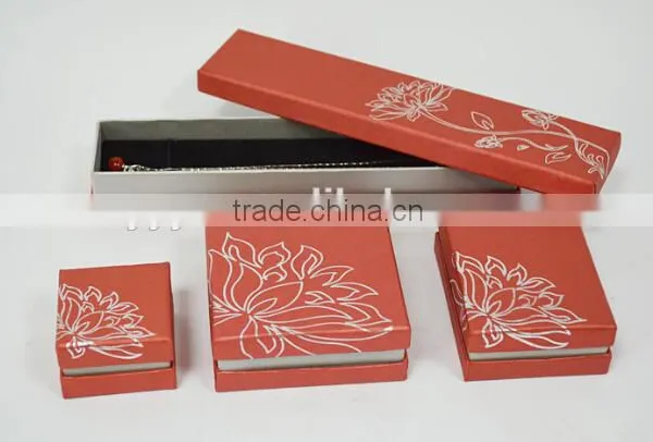 Custom corrugated board made packaing box for jewerly items