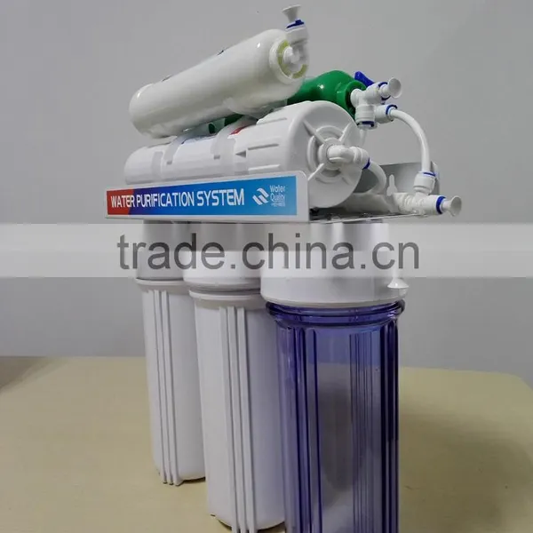 6-Stage 75GPD Reverse Osmosis Alkaline PH Water Filter System photo-6