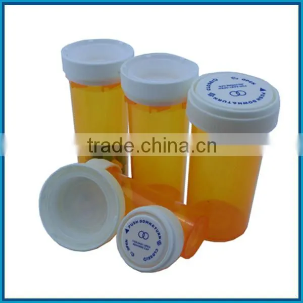 Plastic Vials for Veterinary Medicine,Solid Reversible Cap Vial