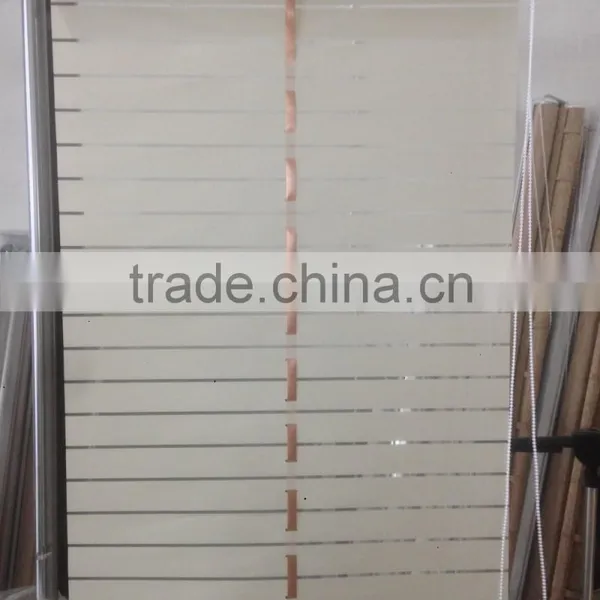 Roman Style and Horizontal Pattern Plain Roller Blinds photo-3