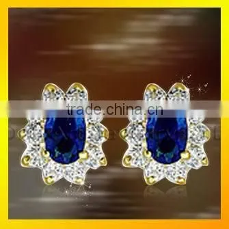 Vogue Earring With Shiny Zircon for Women New Design Jewelry Earrings photo-4