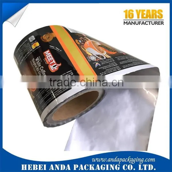 Gravure Printing Glossy Coffee Wrapper/Coffee Bean Packaging Bags/ Aluminum Foil Stand up Pouch for Drip Coffee Bag photo-3