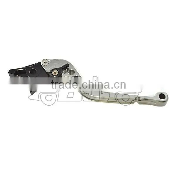 BJ-LS-003 Gray Cnc Adjustable Motorcycle Brake Lever for GSXR1000 GSXR600 photo-2