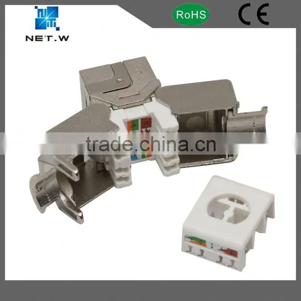 Portable Ftp Rj45 Cat5e Cat6a Female Keystone Jack photo-5