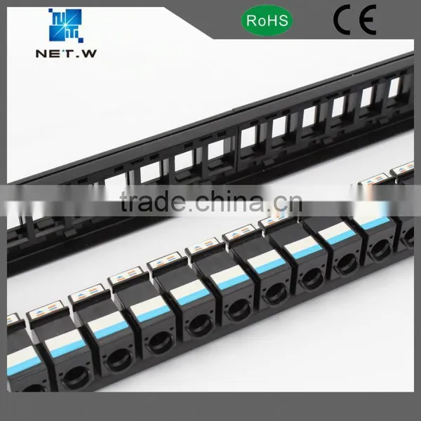 1U Utp Cat5e Modular Blank Patch Panel photo-4