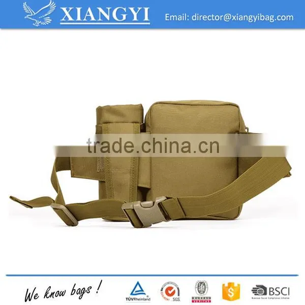 Durable Canvas Waist Pack Bag Military Fanny Packs Waterproof Hip Belt Bag Pouch for Hiking Climbing Outdoor Bumbag Supplier's Choice photo-2