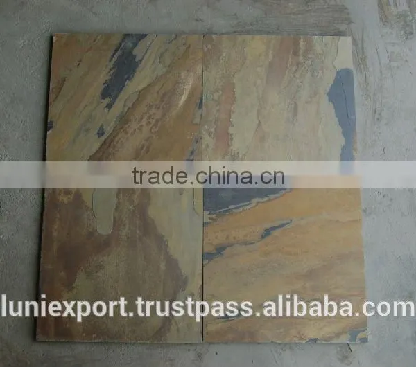Indian Autumn Slate Stone Tiles photo-4