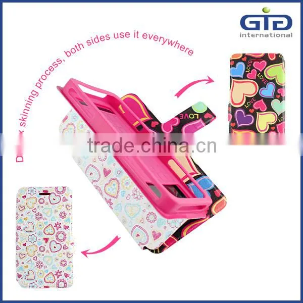 [GGIT] Flip Unique Double Sides Universal Cell Phone Case photo-5