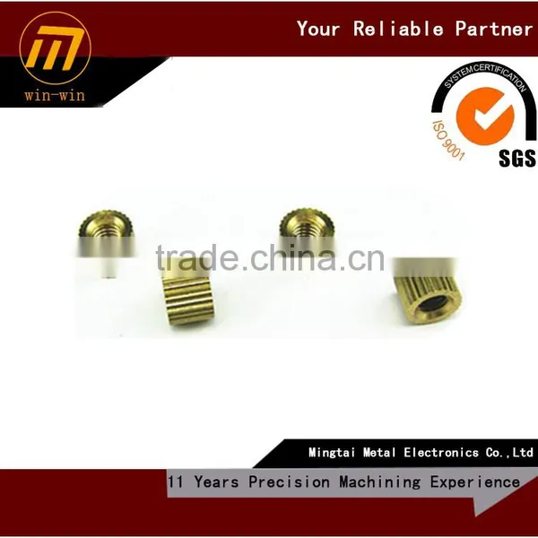 Custom Precision CNC Machining Copper Sleeve Nut photo-6