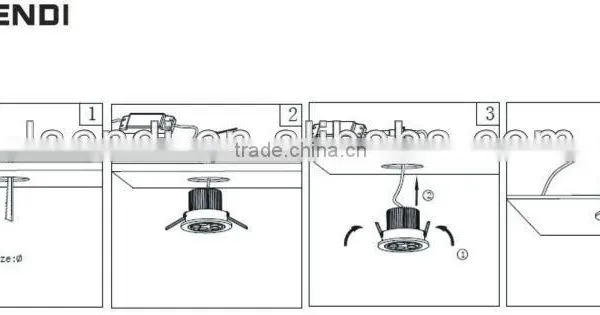 Led Ceiling Light!! High Quality Factory Price for Downlight photo-4