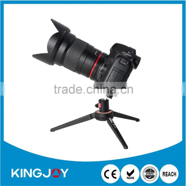 Tabletop Folding Mini Tripod With Swivel Ball Head for Any DSLR, Digital Camera, Spotting Scope, Camcorder & Smartphone photo-2