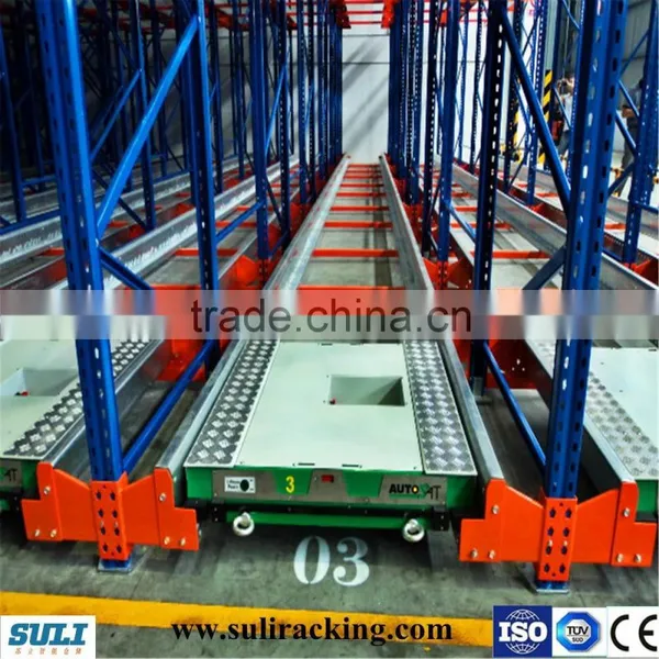 CE Certificated Radio Shuttle Racking With Pallet Runner photo-3