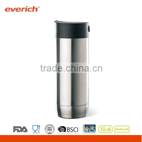 New Design Stainless Steel Water Bottle With Side Open Lid photo-2