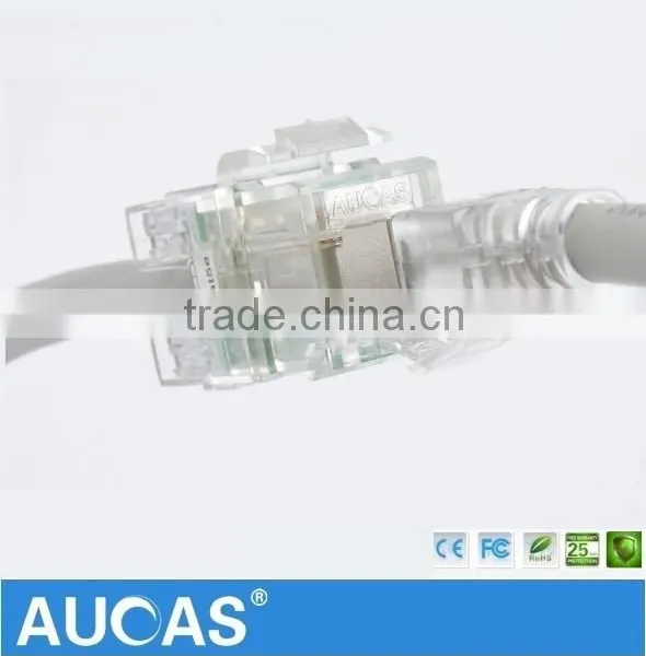 Insertion Tool Not Necessary Rj45 Keystone Jack Cat6 Ethernet Cable photo-2