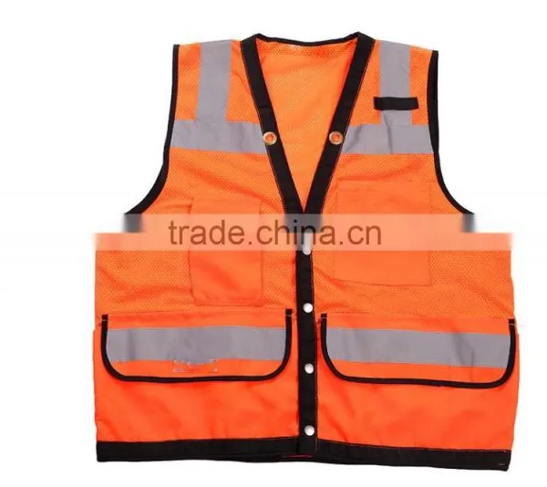 Car Reflective Safety Vest By Sport Green In Chile Mesh Fabric