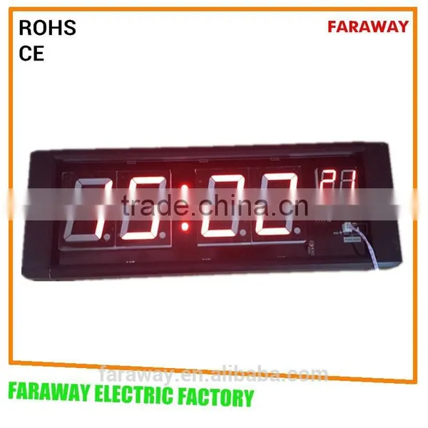 Light Sensor Led Kitchen Clock With Second photo-3