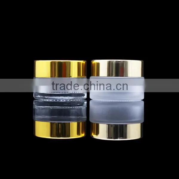 20.30.50g Cosmetic Bottle Glass Empty Jar for Face Cream Cosmetic Glass Jar Amber Clear Jars photo-5