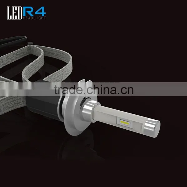 Car Runstreet 12V 24V R4 Cre-e 4800lm Car LED Headlight Kit Auto Led Headlight Lamp Kit D4C H1H3 H4 H7 H119005 9006 9012 for Car photo-2