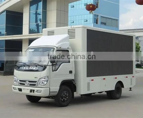 Export Truck RHD Led Advertising Truck for Sale