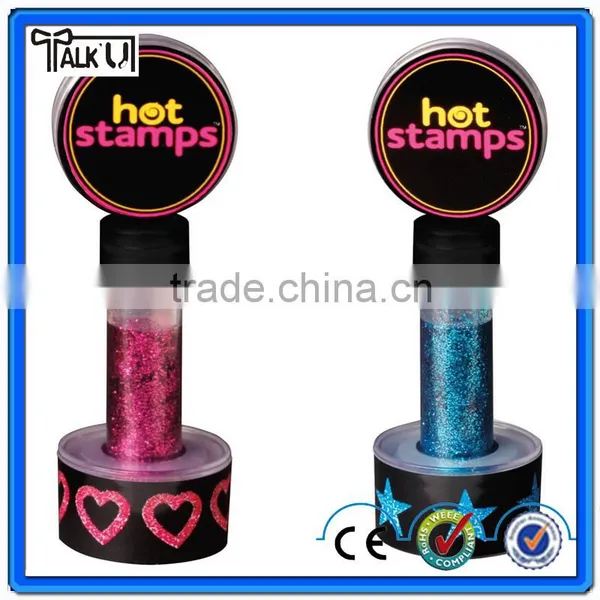Lovely Glitter Hair Hot Stamp,hair Accessories Glitter Stamp,glitter Hair Color photo-2