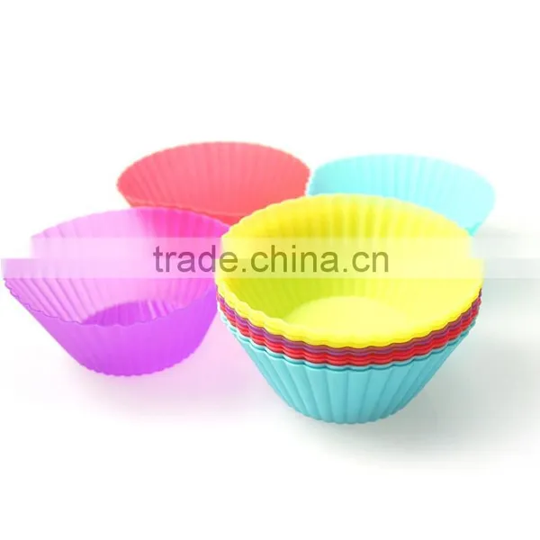 Non Stick Baking Set,silicone Cupcake Baking Cup,Silicone Baking Cups photo-4