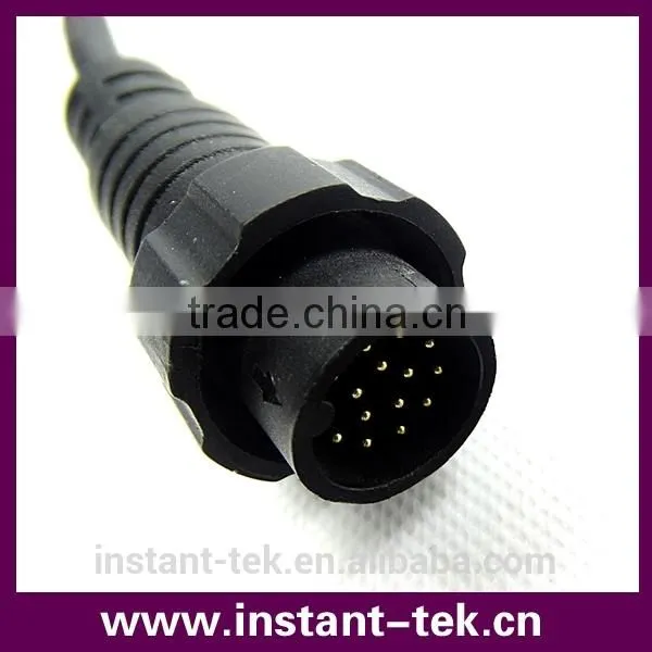INST M22 Waterproof Male and Female 12pin Cable Connector photo-6