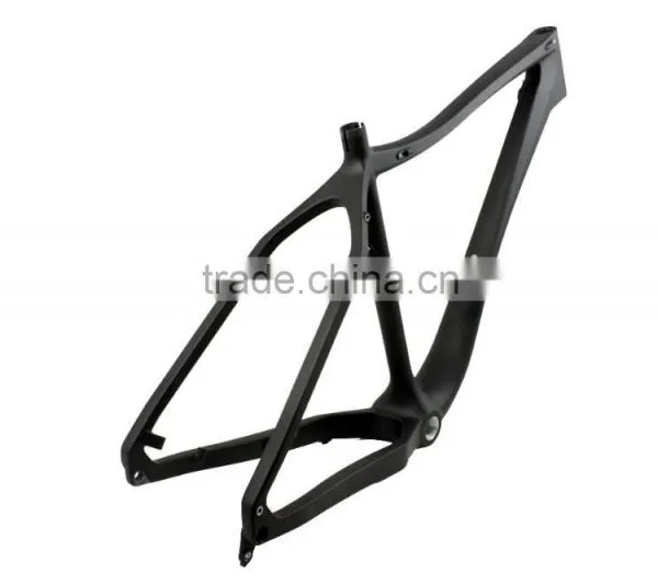 Chinese OEM Full Carbon Fat Bike Frame,26er Fat Mountain Bike Carbon Fiber Bicycle Frames photo-2