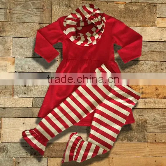 Christmas Pajamas for Children/cheap Kids Christmas Pajamas/100%cotton Girls Night Dress