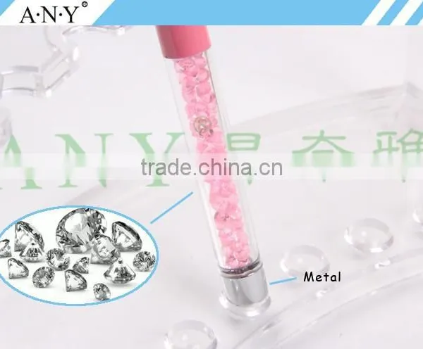 ANY Nail Art Beauty Care Pink Rhinestone UV Gel Nail Polish Brush Micropainting photo-4