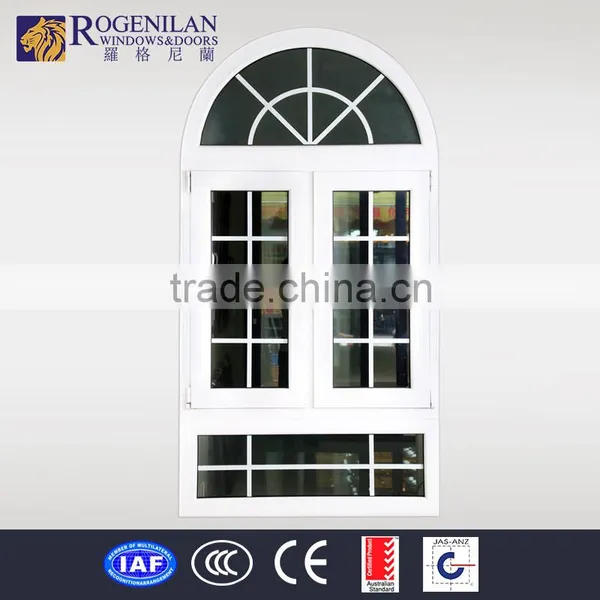 ROGENILAN 70 Series Best Glass Aluminium Window Grill Design photo-6