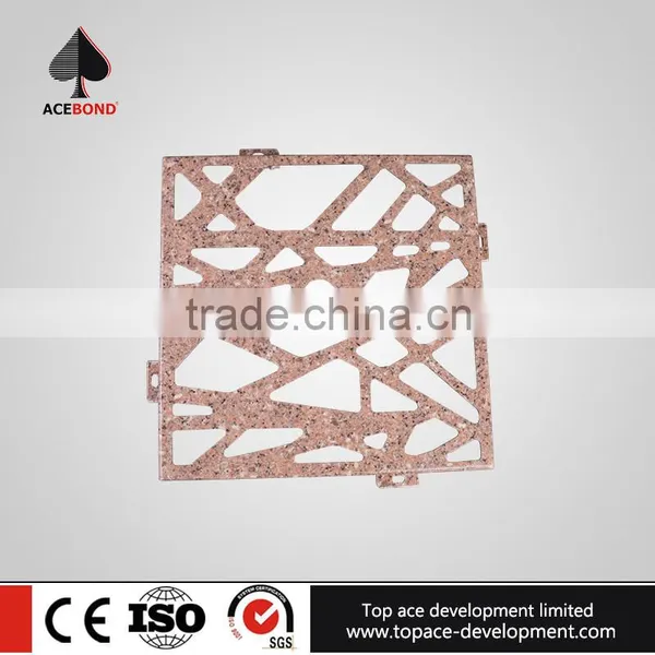 Machinable 300*1200mm Cnc Carved Perforated Aluminum Used for Bathroom photo-5