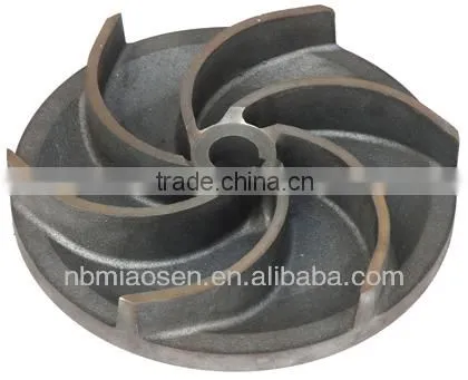 Casting and Forging Iron Water Pump Impeller photo-2