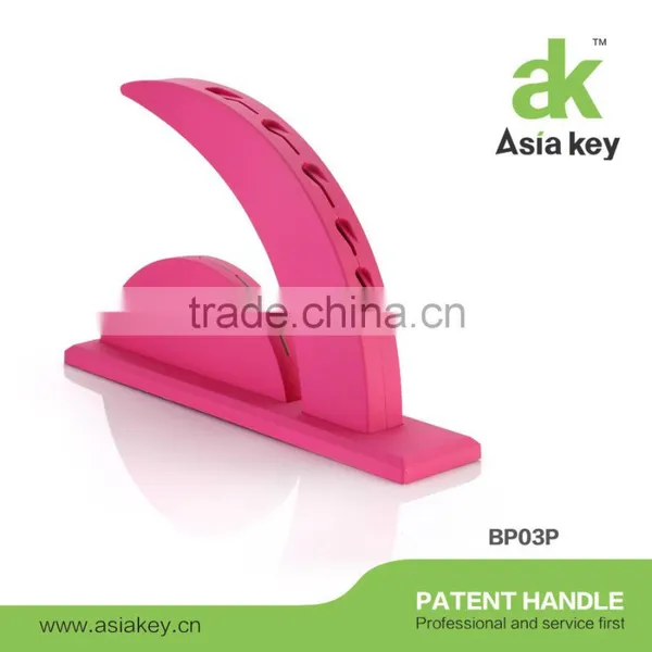 New Design Fuschia series Plastic Knife Holder Stand