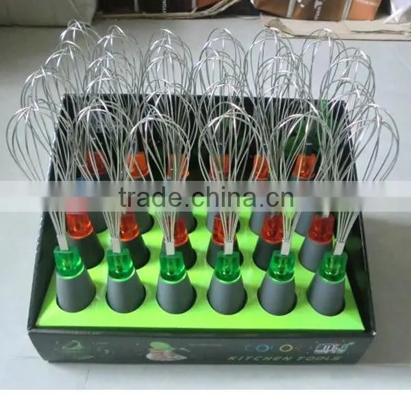 Colorful Whisk With Soft Rubber Handle