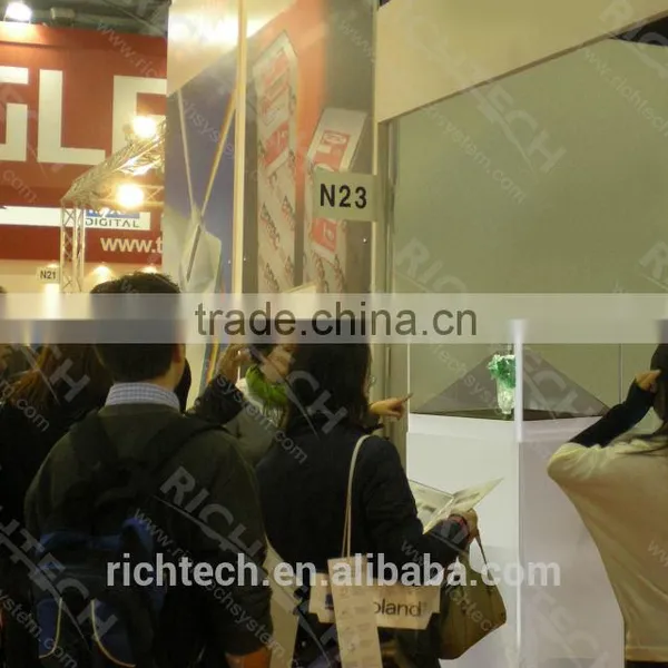 Richtech 3D Hologram Machine Glass Display Showcase for Advertising photo-3