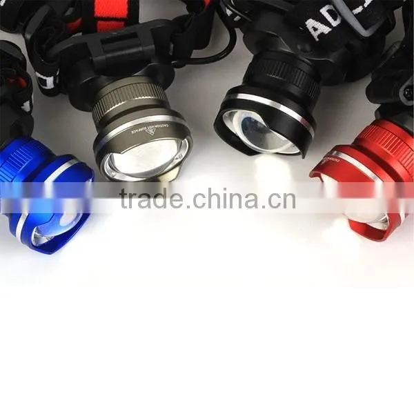 T85 XML T6 Led Headlamp High Power Led Rechargeable Headlamp photo-3