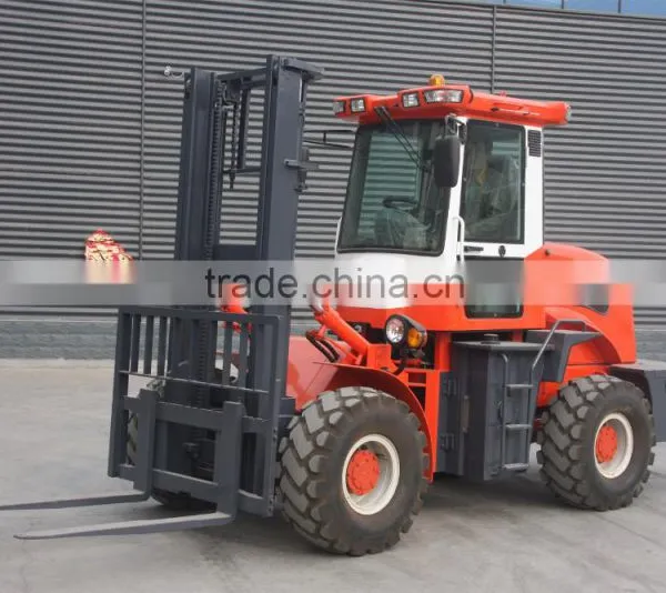 2015 High Quality Rough Terrain Forklift Truck SZM C3500 photo-5