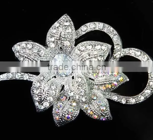 Epaulette Fashion Brooch Full Rhinestone Rhinestone Brooch