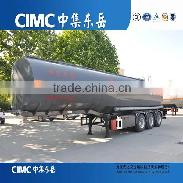 China 55cbm Aluminum Crude Oil Tanker Truck Trailer photo-4