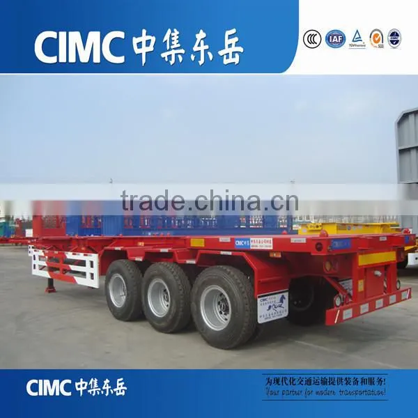 CIMC Competitive Price 40ft Container Chassis Skeleton Trailer photo-5
