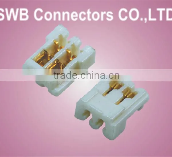 1.0mm Pitch electrical IDC connector 02-14 poles