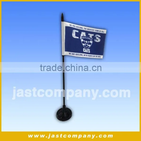 Custom Promotion Gift Mini Printing Table Flag With Music photo-4